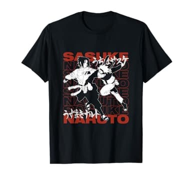 Sasuke Naruto Anime Cartoon Characters T-Shirt