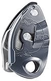 PETZL GRIGRI Belay Device - Belay Device with Cam-Assisted Blocking for Sport, Trad, and Top-Rope Climbing - Gray