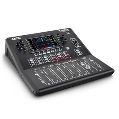 ALTO TMD16 16-Channel Digital Mixer with Bluetooth and 7" Display, Capacitive Touchfaders, EQ and FX, App Control, for Live Sound Mixing in Small Venues and Practice Spaces