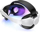 YOGES Head Strap Compatible with Meta Quest 3S & Quest 3, Comfort Head Strap for Elite Strap Replacement for Quest 3 Accessories Adjustable Lightweight VR Headset Strap