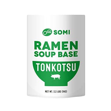 Japanese Tonkotsu Ramen Soup Stock Base, 2.2 Lbs, for Ramen Broth, Hot-Pot Base, Stir Fry, Professional Grade Umami Stock