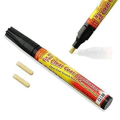 Fix It Pro Clear Coat Scratch Repair Filler & Sealer Painting Pen Clear Car Coat Applicator for All Cars, Not for Deep Scratch