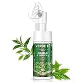Cleanser Foam with Extra Strength Natural Tea Tree Oil Formula, Daily Face Wash For Soothing Acne-prone and Breakouts Skin -Soft Brush Head (5.07fl.oz/150ml) (Tea Tree Oil)