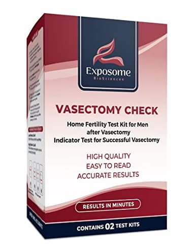 Vasectomy Home Test Kit. (Contains 2 Tests)