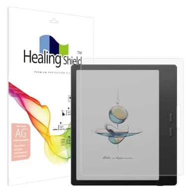 Healing Shield Screen Protector for Onyx Boox Go Color 7 Gen II 2 and Boox Go 7, Light Paper Texture Feel Matte Film, Scratch Resistant, Real Pen Touch Sensitivity- AGPL GoColor7Gen2