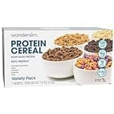 WonderSlim Protein Cereal, Variety Pack, Low Sugar, Gluten Free, Keto Friendly & Low Carb (7ct)
