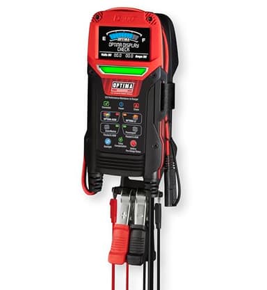 Optima Batteries Digital 400+ 12 Volt Battery Maintainer and Charger for AGM, Lithium, Automotive, Marine and Powersport Batteries