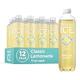 Sparkling Ice, Classic Lemonade Sparkling Water, Zero Sugar Flavored Water, with Vitamins and Antioxidants, Low Calorie Beverage, 17 oz Bottles (Pack of 12)