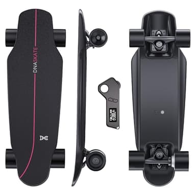 DNASKATE M8 Electric Skateboard with Remote, 15Mph Top Speed,9Miles Range,400 Hub-Motor, Skateboard for Adults ＆Teens