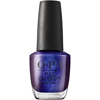 OPI Nail Lacquer Abstract After Dark | Opaque Dark Purple Shimmer Chip Resistant Nail Polish | Downtown LA Collection