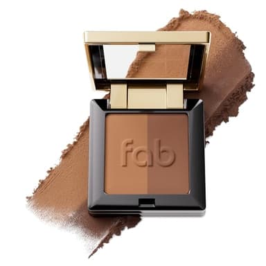 Lux Eyebrow Kit Refill Powder - Soft and Natural Eyebrow Definition for Dark Brown/Chocolate Brows On-The-Go