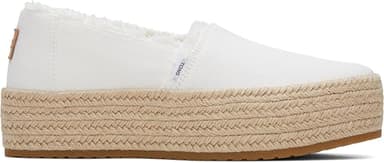 TOMS Valencia White 9.5 B (M)