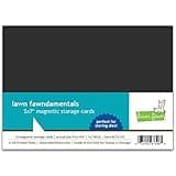 LAWN FAWN Magnetic Storage Cards 5"X7" 10/Pkg, Turquoise