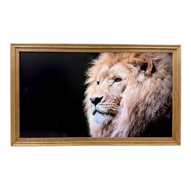 55 inch handmade rustic wood frame. For TCL Nxt Frame Tv. Rustic Light Wood (not for use with other brands or models) (FITS 55 INCH TCL NXT TV)