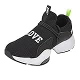 ZUMBA Women's Air Stomp Slip-On Sneakers, Exercise Shoes for Women, 9, Black