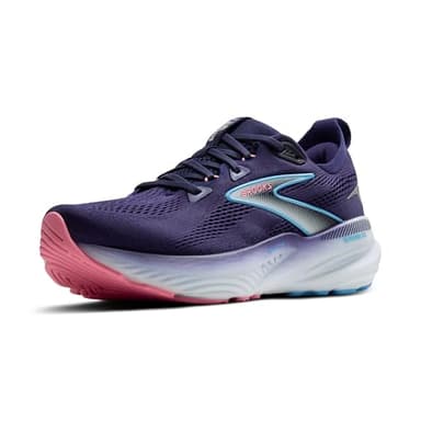 Brooks Women’s Glycerin GTS 22 Supportive Running Shoe - Blue Ribbon/Peacoat/Dianthus - 7 Medium