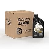 Castrol EDGE Euro 5W-30 A3/B4 European Advanced Full Synthetic Motor Oil, 1 Quart, Pack of 6