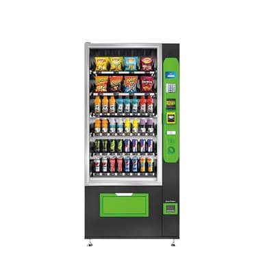 Snack Vending Machines for Business, Beverage Vending Machines with Touchscreens and Card Readers are Suitable for Schools, Shopping Malls, and Train Stations.