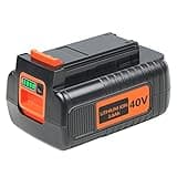 Replacement for Black and Decker 40V Battery LBX2040 LBX36 LBXR36 LBXR2036 LST540 LST136W 3.6Ah Lithium Batteries