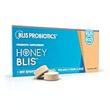 BLIS HoneyBlis Oral Probiotic Throat Lozenges with Soothing Manuka Honey K12 Probiotics (1 Billion Cfu) to Support Immunity & Soothe Sore Throats, 16 Lozenges