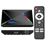 EASYTONE Android TV Box 14.0 2025, 4GB RAM 32GB ROM Android 14 TV Box 4K 8K WIFI6 1000M Ethernet Smart TV Boxes HDR10 R69 Plus H728 Octa-core TV Boxes Support 3D 2.4G 5.8G Dual WiFi BT5.0 USB 3.0