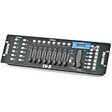 CO-Z 192 DMX 512 Stage DJ Light Controller Lighting Mixer Board Console for Light Shows, Party Disco Pub Night Club DJs KTV Bars and Moving Heads