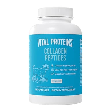 Vital Proteins Collagen Peptides Capsules for Women, Collagen Supplement 360 Capsules