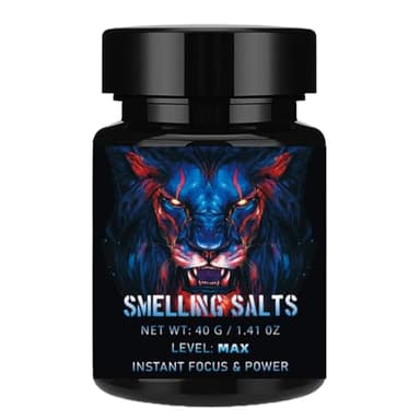 Wikovzy Powerful Salts for Athletes - for Powerlifting, Hockey, Football and More,Activate Before Smelling,Instant Energy, Focus and Motivation