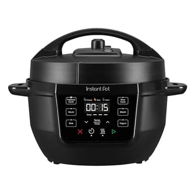 Instant Pot 4QT RIO Mini 7-in-1 Multi-Cooker, Pressure Cooker, Slow cook, Sauté, Steam, Rice Maker, Yogurt, & Warmer, Black, 4 Quarts