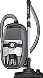 Miele Blizzard CX1 PowerLine / Staubsauger ohne Beutel / 890 Watt / Hygiene Lifetime Filter / 3-teiliges Zubehör / Universal-Bodendüse / 2 Liter Volumen / grau