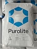 Purolite An Ecolab Company C100E Water Softener Resin, Light to Dark Brown