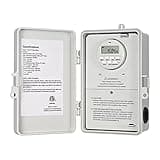 DEWENWILS Pool Pump Timer, Digital Timer Box, 2HP 40A 120-277 VAC, 7-Day 20 ON/Off Programmable Timer Switch for Water Heater, Pool Pump, SPA, Motor, ETL Listed