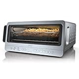 Ninja Flip Toaster Oven&Air Fryer, 8-in-1 Functionality, Flip Up&Away Capability for Storage Space, LargeCapacity, Air Fry Basket, SheetPan, Wire Rack&Removable Crumb Tray, Stainless,1800 watts, SP151