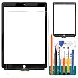 Replacement for iPad Pro 12.9 1st A1584 A1652 Touch Screen Digitizer Glass with Repair Tools Black(No LCD Digitizer