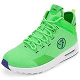 ZUMBA Air Funk Women’s Dance Shoes, Mid-Top Fitness Sneakers, 9.5, Green 2