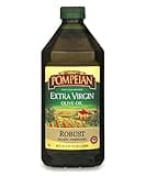 Pompeian Robust Extra Virgin Olive Oil, Contains Polyphenols, First Cold Pressed, Full-Bodied Flavor, Perfect for Salad Dressings & Marinades, 68 FL. OZ