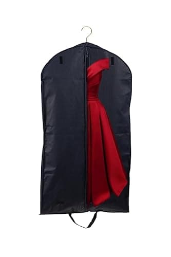 Tuva Breathable Fur Coat/Suit/Dress Garment Bag 45", Black, with Handles Tuva Inc.