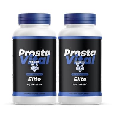 (2 Pack) Prosta Vital Capsules, Official Prostavital Supplement Pills with Premium Ingredients, All Natural ProstaVital Advanced Formula Support for Overall Health & Wellness Reviews (120 Capsules)