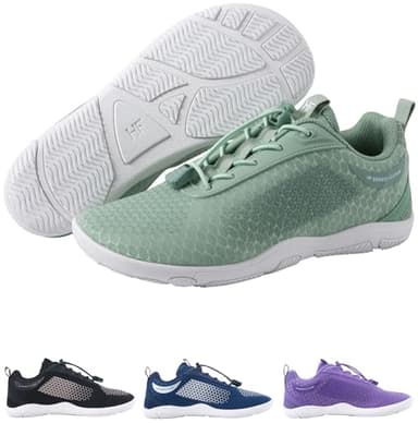 Hike Footwear HF Cloud-Like Barefoot Shoes for Women & Men - Minimalist Shoes for Women, Arch-Support Breathable Splash-Proof Versatile Ergonomic Pain-Relief Posture-Improvement Hiking Boots Womens