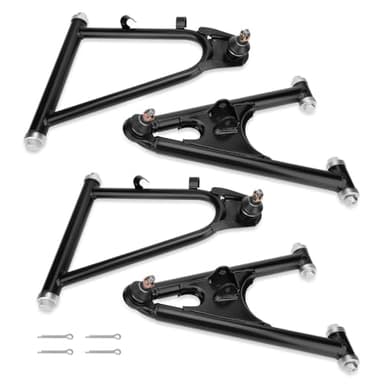 M MATI Heavy Duty Front Upper & Lower Control Arm Set for Yamaha Banshee 350 YFZ350 1987-2006 3GG-23540-00-P0 3GG-23550-00-P0 2GU-23570-00-P0 2GU-23580-00-P0