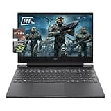 HP Victus Gaming Laptop, 15.6" FHD 144Hz Display, AMD Ryzen 5 8645HS, 32GB DDR5 RAM, 1TB SSD, NVIDIA GeForce RTX 4050 (6GB GDDR6), HDMI, Webcam, Backlit Keyboard, Wi-Fi 6, Windows 11 Home, Mica Silver
