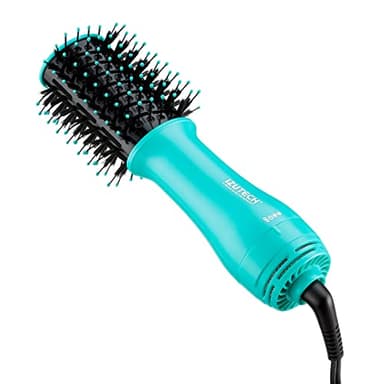 Toro Portable 2-in-1 Hair Dryer with Volumizing Brush (Teal)