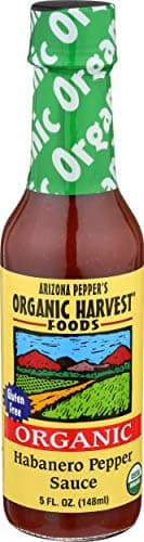 Organic Harvest Gluten Free Habanero Pepper Sauce, 5 Fluid Ounce - One Bottle
