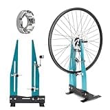 DONNGYZ Bicycle Wheel Truing Stand for 16 - 29 Inch - Bike Rim Maintenance Tool with Spoke Wrench, Wheel Calibration and Alignment Rim Truing Tool for MTB, Road