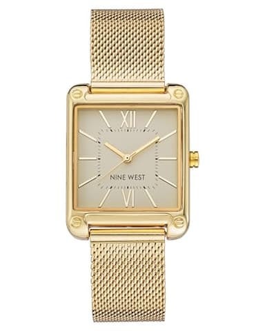 Nine West Women's Mesh Bracelet Watch