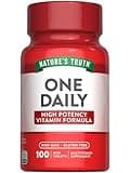 Nature's Truth One Daily Multivitamin | 100 Mini Tablets | for Men and Women | Non-GMO & Gluten Free Supplement