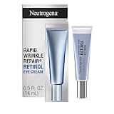 Neutrogena Retinol Eye Cream for Dark Circles, Rapid Wrinkle Repair, Daily Anti-Aging Under Eye Cream with Retinol & Hyaluronic Acid to Fight Fine Lines, Wrinkles, & Dark Spots, 0.5 fl. oz