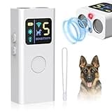 ABRKDOG Anti Barking Device for Dogs, Multi-Functional Dog Bark Deterrent Devices Up to 30 Ft Effective Control Range, 3 Modes & LED Light Ultrasonic Dog Trainer, Safe for Human & Dogs
