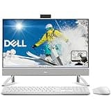 Dell Inspiron All-in-One Touch Screen Desktop Computer, 24" LED Low Blue Light Display, 14th Gen Intel Core7 150U, 16GB RAM, 512GB PCIe SSD, Wi-Fi 6, USB-C, HDMI, Wireless KB & Mouse, Windows 11 Pro