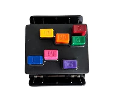 Anyone Can Uke: Rainbow Ukulele Chord Presser